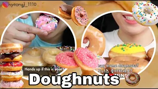 (BITES ONLY) DONUTS EATING EATING COMPILATION