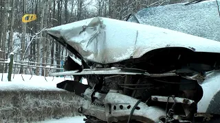 ДТП НА ТРАССЕ ПОСТРАДАЛИ 4 ЧЕЛОВЕКА