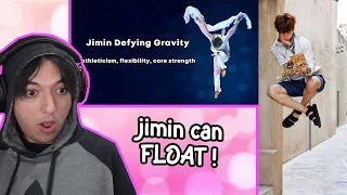 Jimin Defying Gravity | Athleticism, Flexibility, Core Strength - Reaction