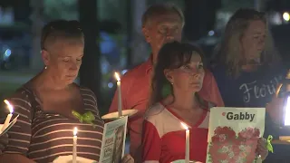 Vigil held to support family of Gabby Petito as search gets underway in Grand Tetons