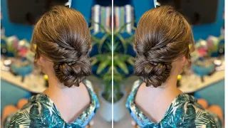Live with Pam - Textured Low Bun with Braid for Short Fine Hair!