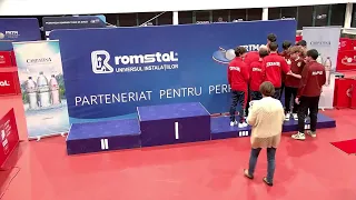 Festivitatea de premiere la Campionatul Național U19 Echipe - București