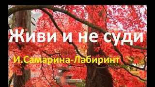 СТИХИ ТРОГАЮТ ЗА ДУШУ!"Живи и не суди"Автор Ирина Самарина-Лабиринт.В исполнении Нечаевой  Натальи.