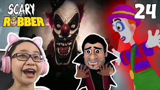 SCARY ROBBER Home Clash Part 25 Halloween Update - (Clowning Around) Gameplay Walkthrough!!