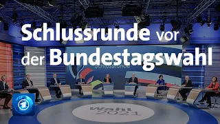 Bundestagswahl: Endspurt der Parteien im Wahlkampf