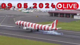LIVE ACTION From Madeira Island Airport 09.05.2024