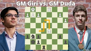 GM Giri vs. GM Duda: solidna defensywa!