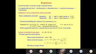 Základy atomové a jaderné fyziky 7