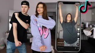 Girlfriend Teaches Me Viral Tik Tok Dances!