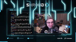 SHROUD reacts to Sentinels vs Vikings  VCT Masters