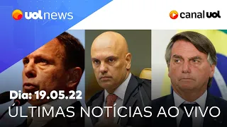 Bolsonaro x STF, Eletrobras; Doria, Tebet e crise na 3ª via, caso Daniel Silveira e mais| UOL News