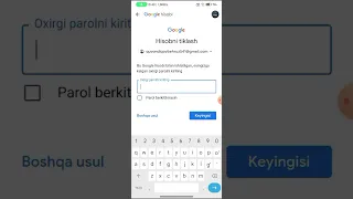 Google akkountni kodini topish. Yana nima haqida video chiqaray