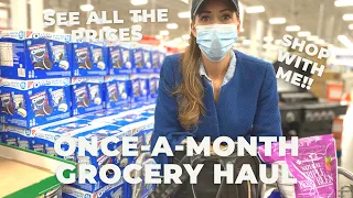 Once-A-Month Grocery Haul for our LARGE FAMILY || Going Back to My OLD Ways