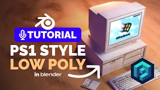 PS1 Style in Blender Tutorial | Polygon Runway