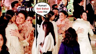 Deepika Padukone Excitedly Hugs Priyanka Chopra At Nita Mukesh Ambani Cultural Centre Launch