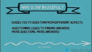 How to Question with 5W1H