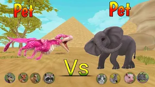 wildcraft THE PET Vs PET  🙀who is strongest let's try