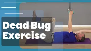 Dead Bug Core Exercise - 3 Progressions