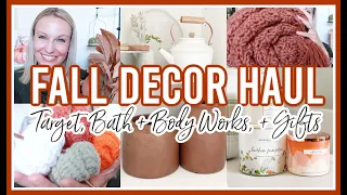 *NEW* FALL DECOR HAUL 2021 | TARGET, BATH & BODY WORKS, & SUBSCRIBER GIFTS