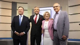 Alberta party leaders trade accusations in debate