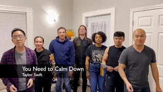 “You Need to Calm Down” (opb. Taylor Swift) ~ a Cappella Fast Track Cover by The Eight Tracks