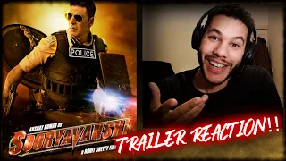 SOORYAVANSHI Trailer REACTION! | Akshay K, Ajay D, Ranveer S, Katrina K | Rohit Shetty | Jaby Koay