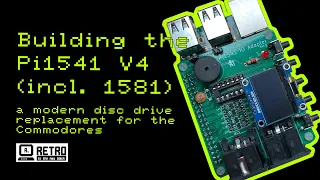 Building the Pi1541 V4 (incl. 1581) - a modern disc drive replacement for the Commodores