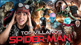 TOP VILLANOS DE SPIDERMAN EN EL CINE!🕷🚨  -  RANKING Del Peor al Mejor! - Mike Murcia