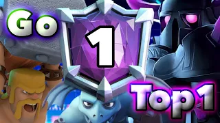 Go top1 with PEKKA Bridge Spam minions🤟-Clash Royale