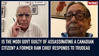 Is the Modi Govt Guilty of Assassinating a Canadian Citizen? A Former RAW Chief Responds to Trudeau