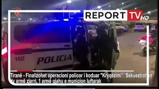 U kap me armë zjarri në makinë, policia arreston 46-vjeçarin në Tiranë, në shtëpi iu gjet pushkë