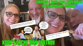 Christine Brown & David Woolley THROW MASSIVE SHADE at Kody Over His Cruel "CHUBBY GIRL" Nacho Diss