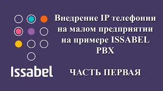 Внедрение IP телефонии на базе Issabel. Часть 1