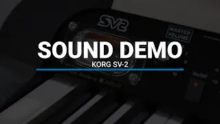 Korg SV-2 Stage Piano Sound Demo