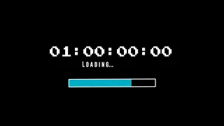 ONE HOUR TIMER / NO SOUND / COUNT UP TIMER / LOADING / 1 HOUR