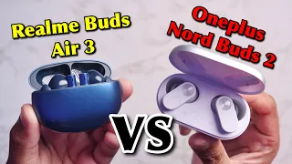 OnePlus Nord Buds 2 vs Realme Buds Air 3 || Detail Comparison || Best Tws Under 3000 ?