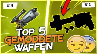 🏆TOP 5 - GEMODDETSTE WAFFEN IN RDW ❌ Welche WAFFE ist das? 😨 Fortnite RDW Video | Aveez