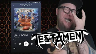 TESTAMENT "Night of the Witch"  (First Listen)