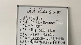 Aarne - AA Language (ВСЕ СНИППЕТЫ,2022)