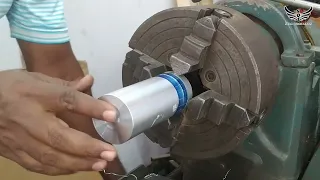 Making a Crazy Part on the Lathe - Manual Machining - Spiral Art Piece