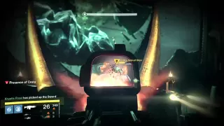 Destiny - Hard Mode Crota Kill (middle strat, dps point of view)