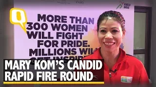 Biggest Regret, Role Model: Mary Kom’s Candid Rapid Fire Round | The Quint