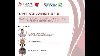 TAPMI WEB CONNECT SERIES