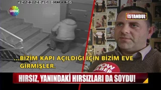 Hırsız, yanındaki hırsızları da soydu!