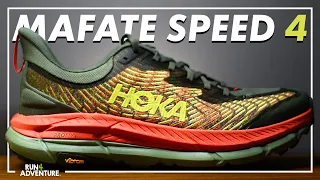 HOKA MAFATE SPEED 4 First Run & First Impressions Review | Best trail shoes of 2023? | Run4Adventure