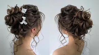 Wedding updo 2023. Amazing tutorial