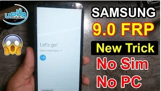 All SAMSUNG 9.0 2019 FRP BYPASS | Samsung Galaxy J4 Plus 9.0 FRP/Google Lock Unlock By Waqas Mobile