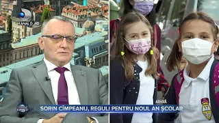 Stirile Kanal D (08.09.2021) - Sorin Cimpeanu, reguli pentru noul an scolar! | Editie de pranz