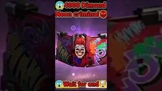 Red criminal return 😍| 4000 Dimond Spin 😱| Neon Criminal Bundle First Look is Out #redcriminal