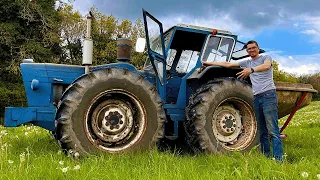 Fert Spreading In The County! | Classic tractor With GPS!